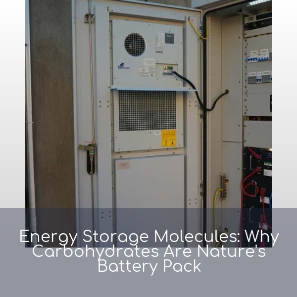 Energy Storage Molecules: Why Carbohydrates Are Nature's Battery Pack